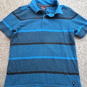 Tony Hawk Blue and Black Polo Shirt Boys Size 5-6